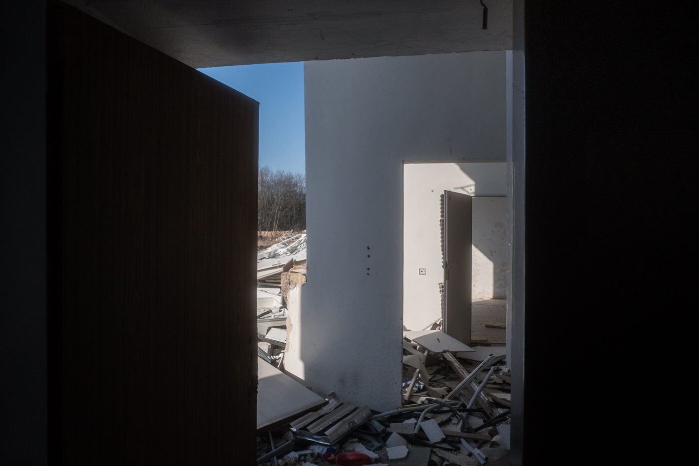 demolice továrny Aritma ve Vokovicích 