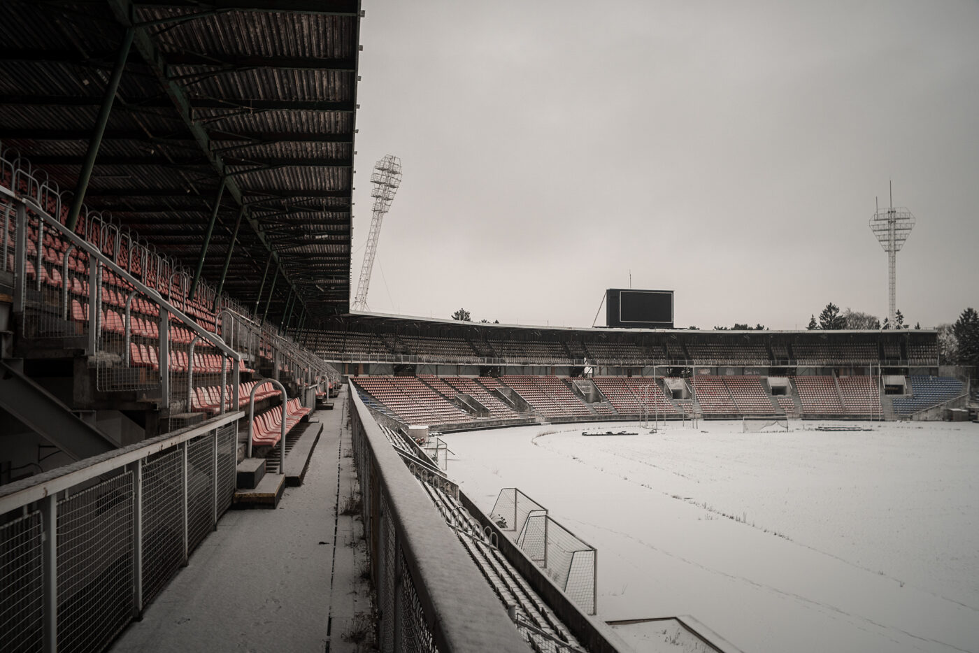  tribuna stadionu Evžena Rošického na Strahově