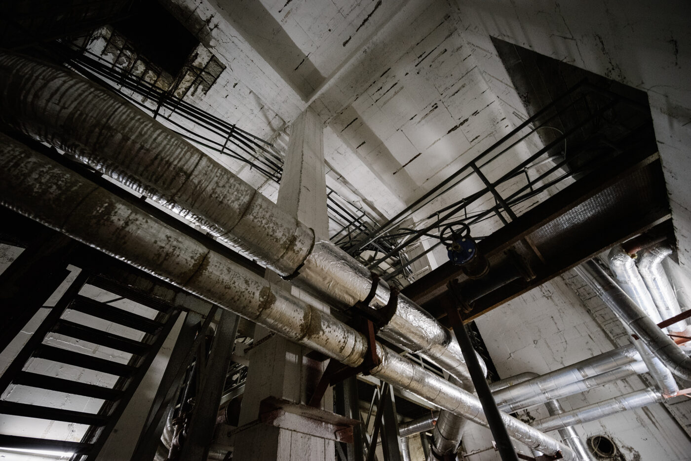 podzemní kolektory pod strahovskými stadiony v Praze