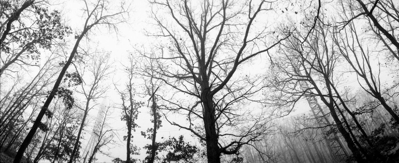 Analogová Panoramatická fotografie Prahy, Praha panoramatická, fotoaparátem Horizon 202, Báně, Daliborka