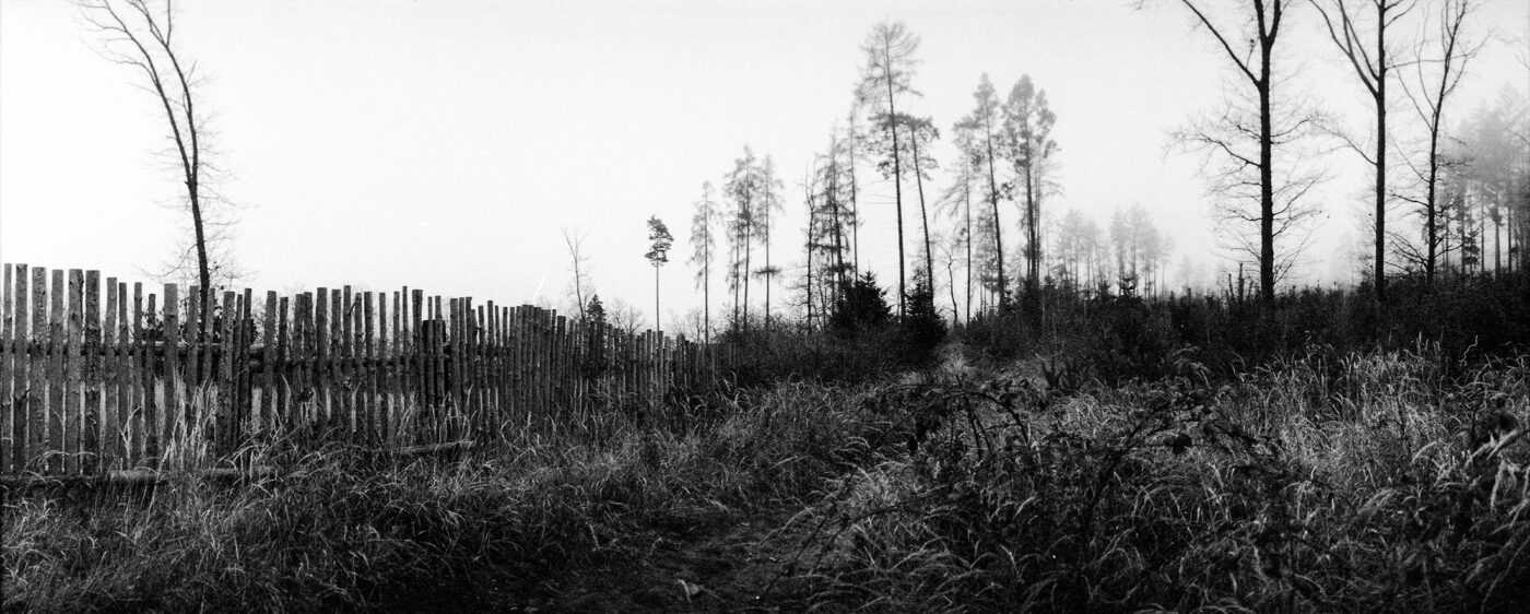 Analogová Panoramatická fotografie Prahy, Praha panoramatická, fotoaparátem Horizon 202, Báně, Daliborka